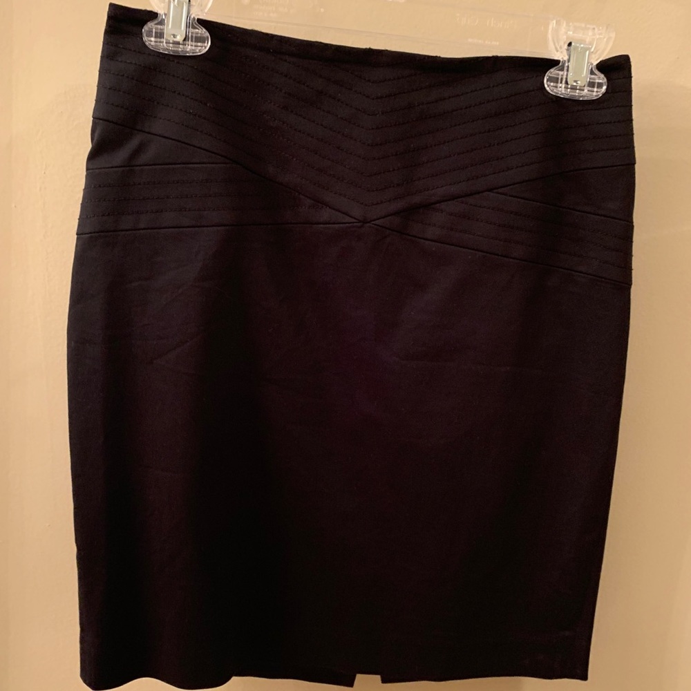 Bebe Black Pencil Skirt Size 2